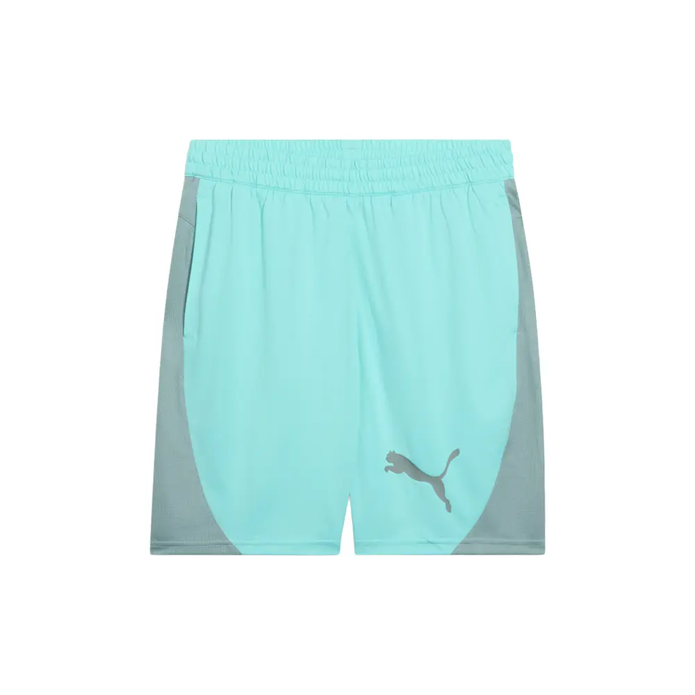 PUMA Mens Train All Day Tech 8 Inch Knit Athletic Shorts Casual Bottoms Casual - Blue