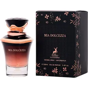 MAISON ALHAMBRA Mia Dolcezza Eau de Parfum 3.4 oz Women's Fragrance with Citrus Bergamot Rose Vanilla Notes from UAE