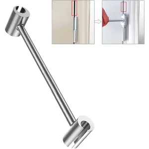 Door Hinge Adjustment Tool, Hinges Gap Adjusting Wrench, Heavy Duty Door Hinge Repair Tool for Residential,Fire, Security, Cleanroom Doors, Ergonomic Design for Easy Repair (14-18mm)