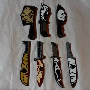 Horror Face Keychains