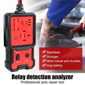 Universal Car Relay Tester Voltage Test Instrument, 12V Car Battery Detector, LED Indicator, Car Circuit Tester, Automotive Electronic Relay Testing Tool, Diagnostic Tool