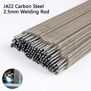 E4303/j422 Carbon Steel Welding Rod, Manual Arc Welding Stick, Suitable for Thin Iron Sheets, Thin Metal Sheets, Galvanized Pipes, 2.5mm Diameter, 30cm Length
