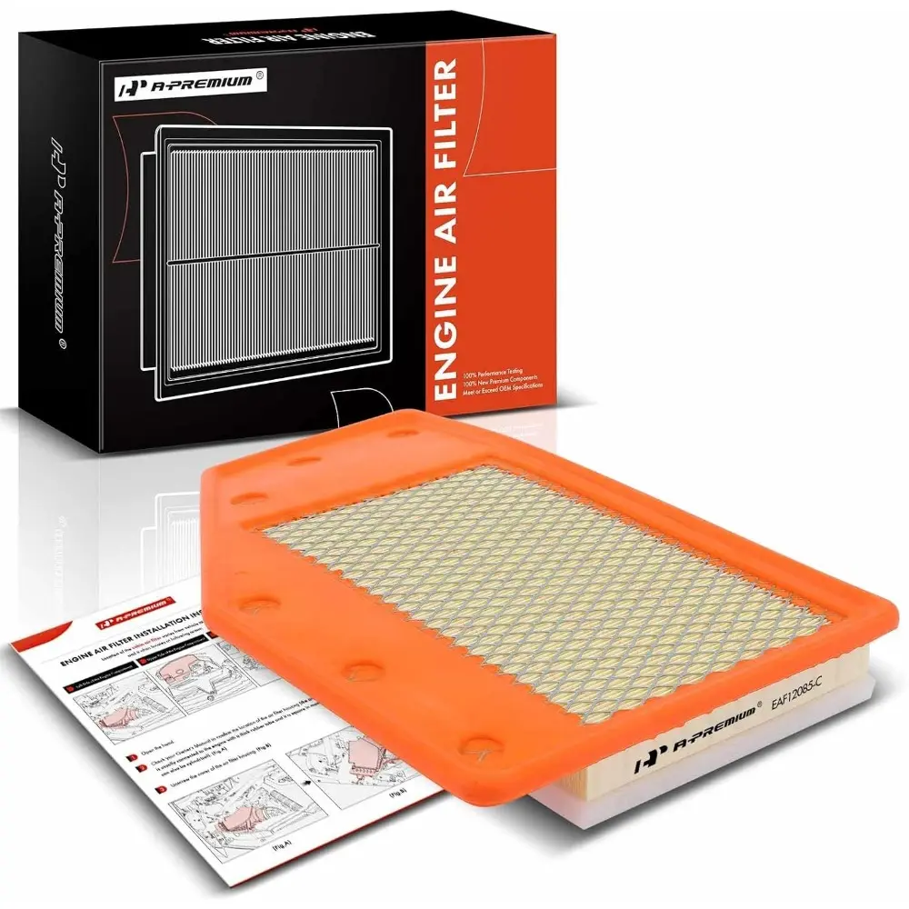 Premium Front Engine Air Filter Compatible For Buick LaCrosse,Chevrolet Malibu 2018-2019 & 2016-2022, 1.5L 1.8L 2.5L, Flexible Panel, Replace# 23430312