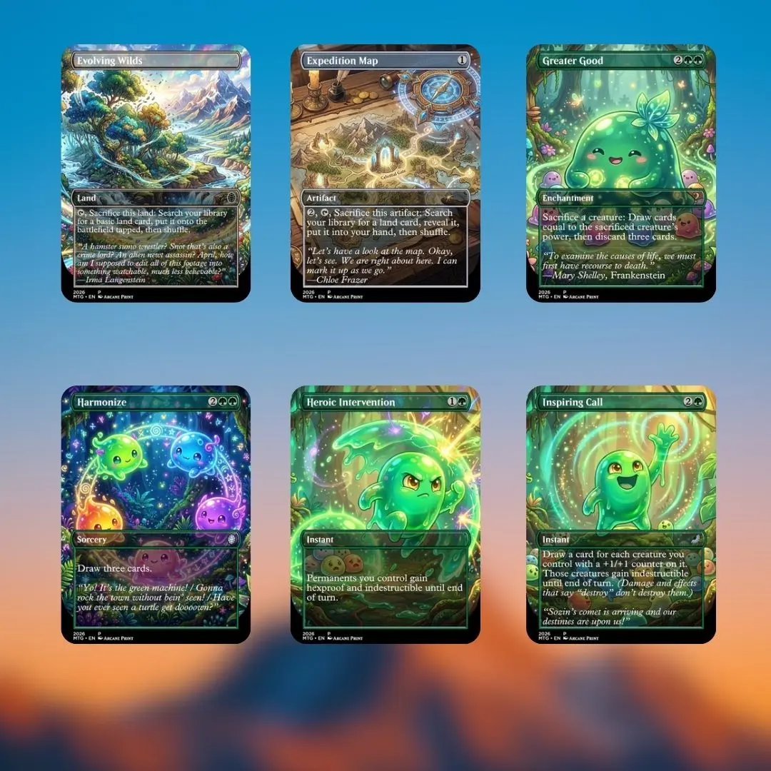 MTG Proxy 100+ Card Commander Deck Ooze Tribal Slime Growth & Counter Engine Synergy Strategy Theme Ready to Play Magic Style Deck Perfect Gift for Collectors and Card Players - TikTok Shop MTG Proxy 100+ Card Commander Deck Ooze Tribal Slime Growth & Counter Engine Synergy Strategy Theme Ready to Play Magic Style Deck Perfect Gift for Collectors and Card Players - TikTok Shop