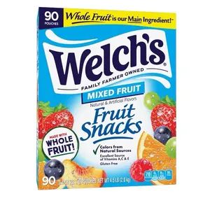 Mixed Fruit Fruit Snack, 0.8 oz, 90 pk.