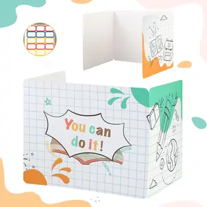 Boards for Student, Desk Dividers for Students, Cardboard  Folders,  Shield Folder Boards, Classroom Divider Shield for School Teachers Home (You Can Do it, 24)
