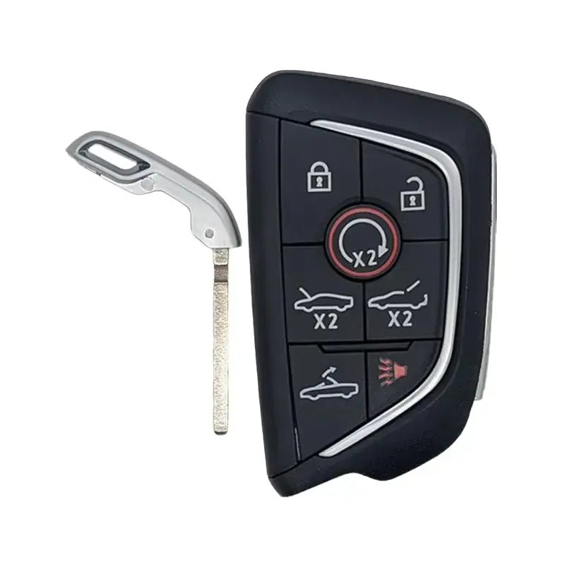2020-2024 Chevrolet Corvette C8 Smart Key Fob 7 Button Remote Start Aftermarket