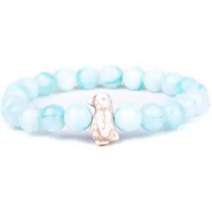 Bracelet - Track a Real 's  - Supports  Conservation - Elastic -  Interactive Mobile App Map - Unisex Conservation