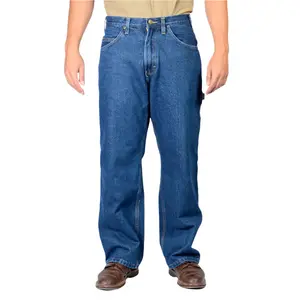 Carpenter Pants Washed Indigo Denim