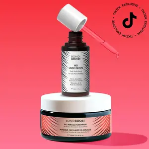 STRAWBERRY GUM MIRACLE HAIR MASK & LOCK DROPS -TIK TOK EXCLUSIVE