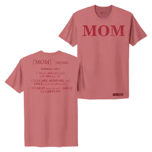 Women's Mom Defined Boyfriend Fit T-Shirt - Heather Mauve