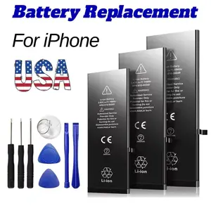 Replacement Internal Battery For iPhone 6 7 8 SE X XR 11 12 13 14 15 Pro Max LOT