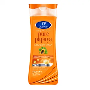 400ml Papaya Body Lotion Large Capacity Body cream Moisturizes the skin, leaving fragrance, refreshing, moisturizing and non greasy Body Care Moisturizers