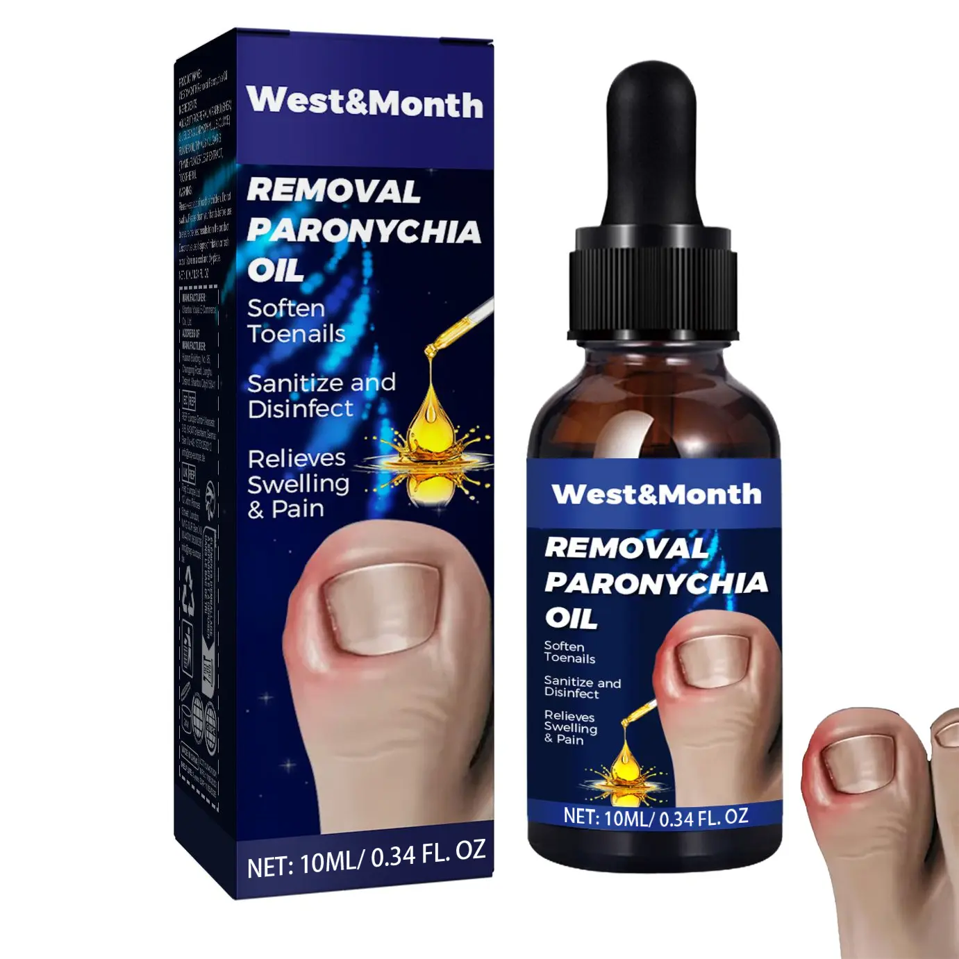 Nail Moisturizing Oil, Keratin Nail Care Oil, Toenail & Fingernail Care, Moisturizing Treatment for Strong, Glossy Nails, Natural Ingredients, for Adults Men Women campingessentials