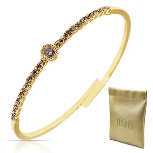 Gold Bracelets for Women Stainless Steel , 6.5 Inches Adjustable, Gold Bracelet , Gold Bangle Bracelets for Women