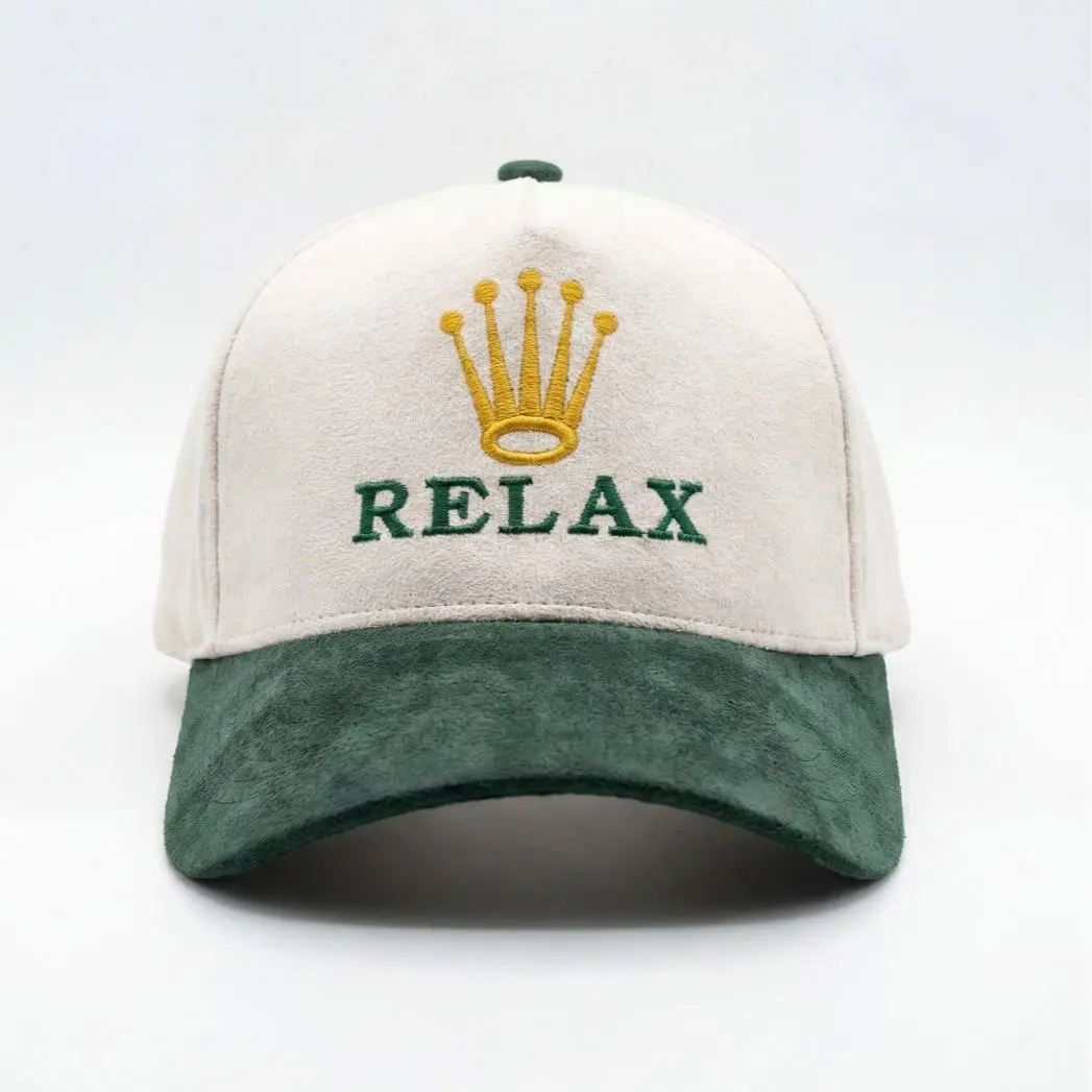Full Suede Snapback Cotton Hat - Mens Hats for People, Engagement, Anniversary Occasions