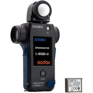 Sekonic L-858D-U Speedmaster Light Meter Kit with Transmitter Module for Godox