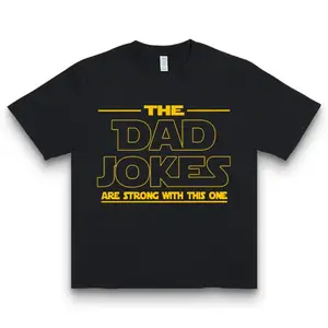 Trendy Men's Retro Comfort The Dad Jokes Graphic Tee Funny Cool Dad Crewneck Father's Day Gift Dad's Birthday Short Sleeve Daily Wear Father's Day Outfit