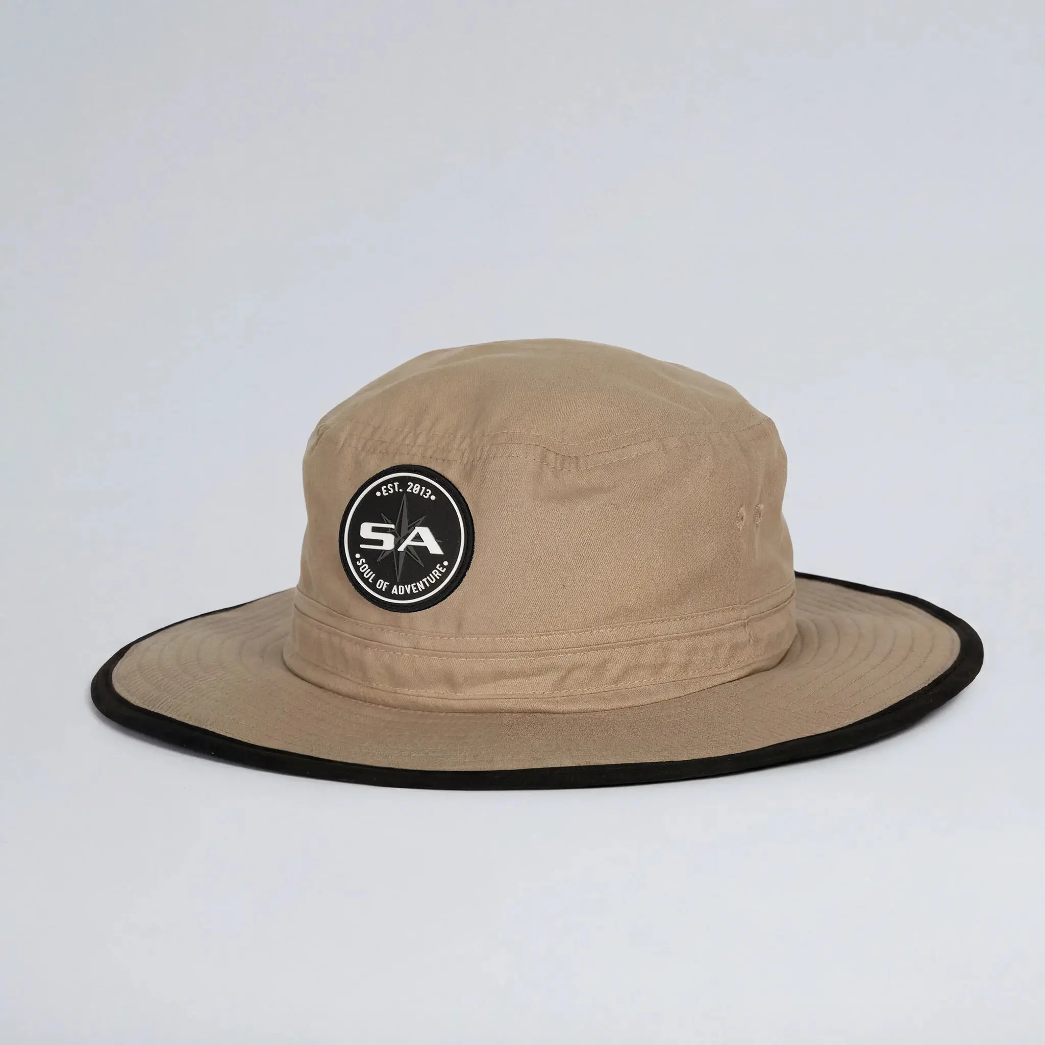 Soul of Adventure Beige Explorer Boonie Hat for Sun Protection and Outdoor Adventures