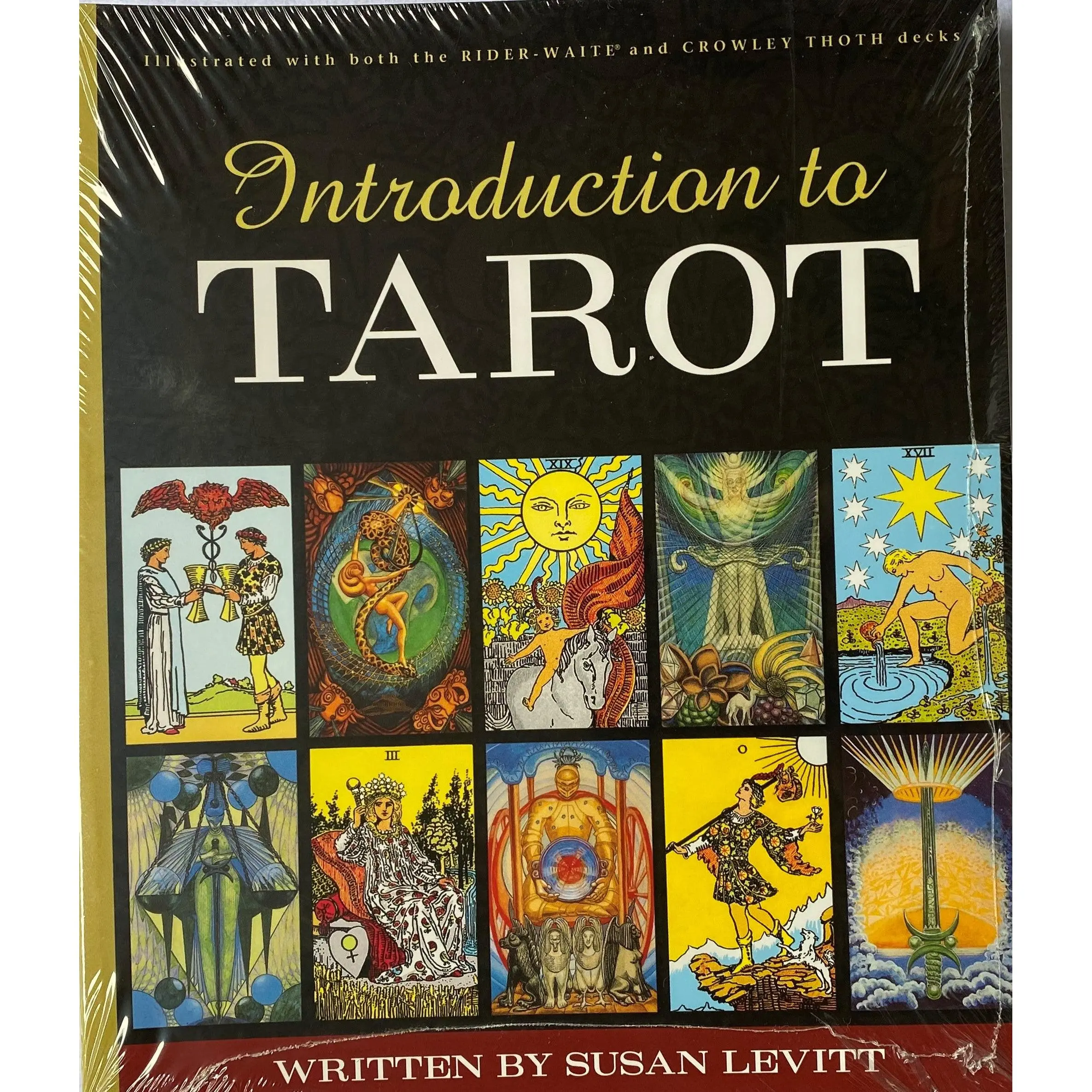 Introduction to Tarot by Susan Levitt - Written with Rider-Waite & Crowley Thoth Deck - Includes 22 Illustrated Pages