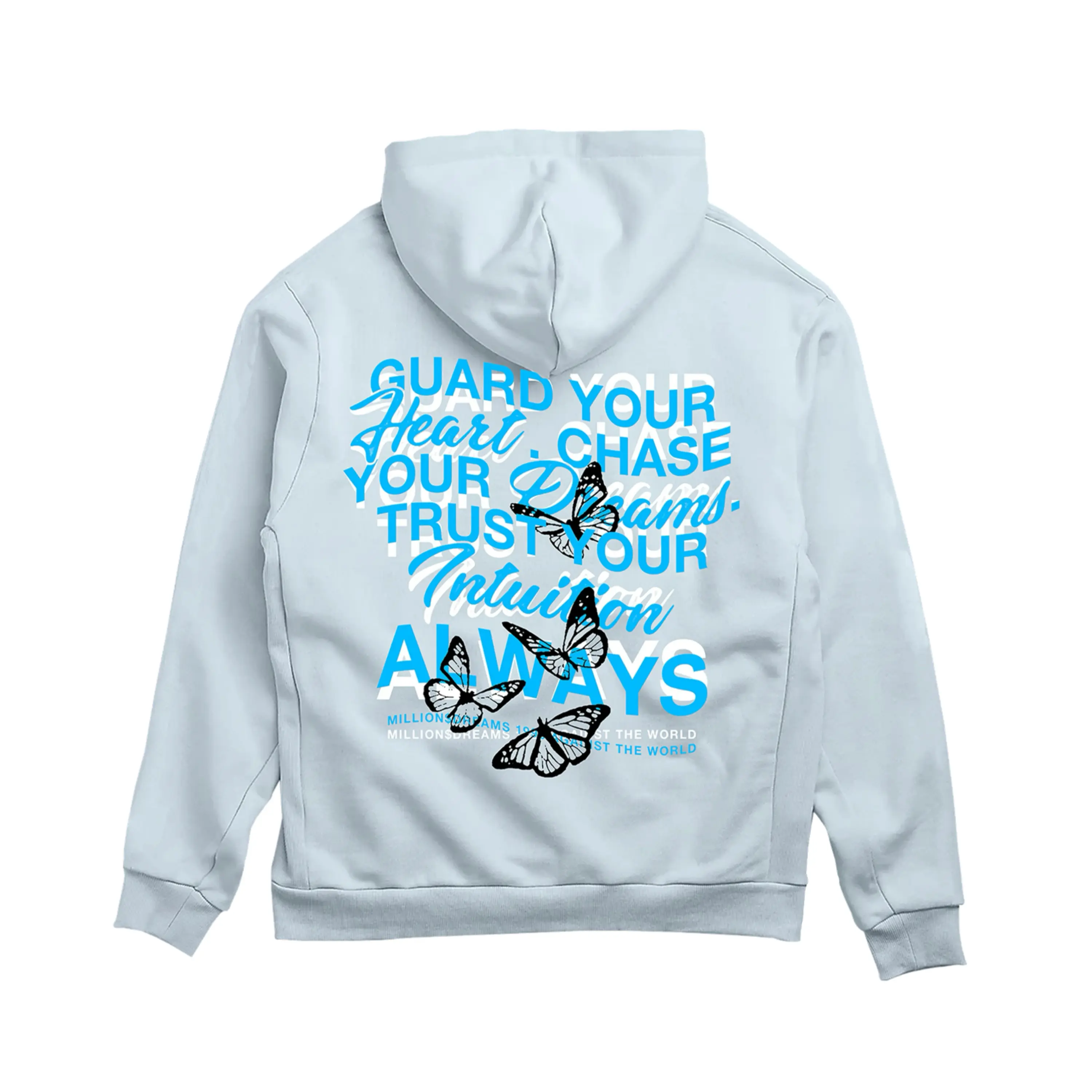 ‘INTUITION’ HOODIE (LIGHT BLUE) ‘INTUITION’ HOODIE (LIGHT BLUE)
