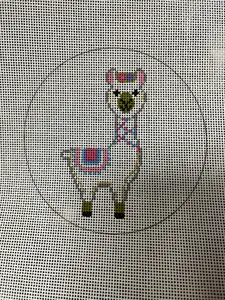 Round Llama w/ Stitch Guide