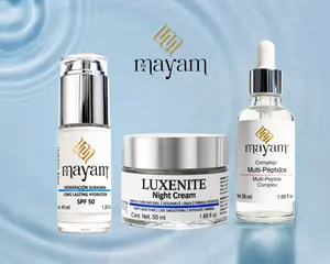 Mayam Beauty Deep Hydration Set – Hydro+ Day Cream SPF50, C+E FeruGlow Serum, Luxenite Night Cream | Intense Hydration & Radiant Skin