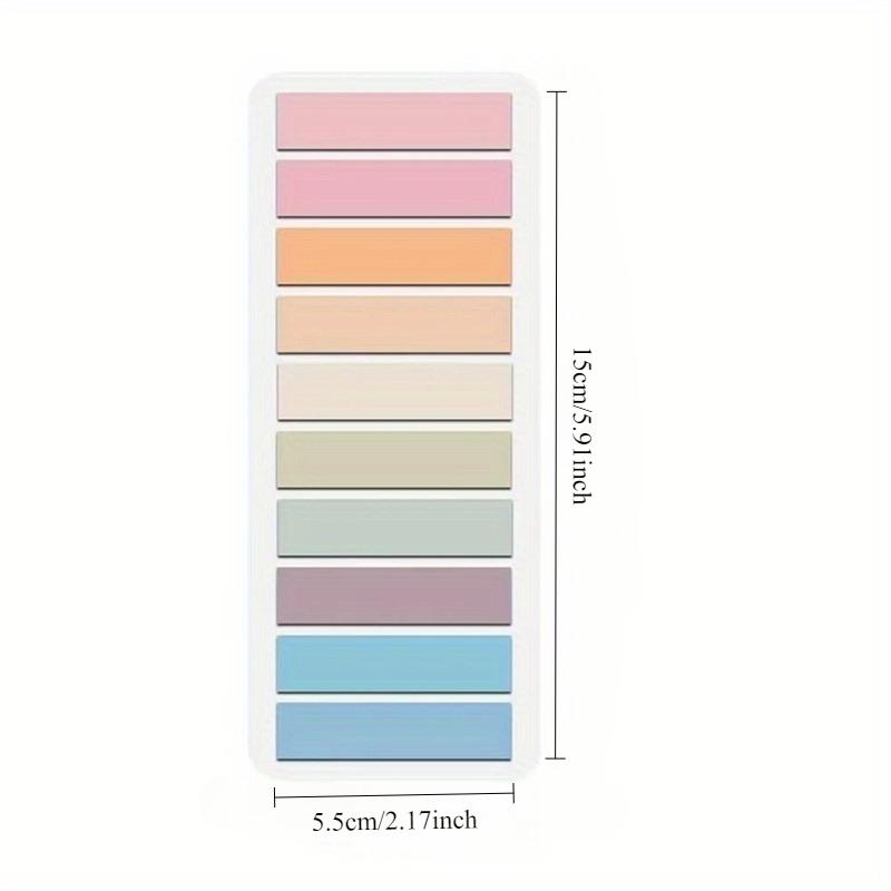 200 Sheets Posted It Transparent Sticky Note Index Tabs Adhesive Tabs Arrow Flags Sticky Note for Page Marker Planner Stickers Office School