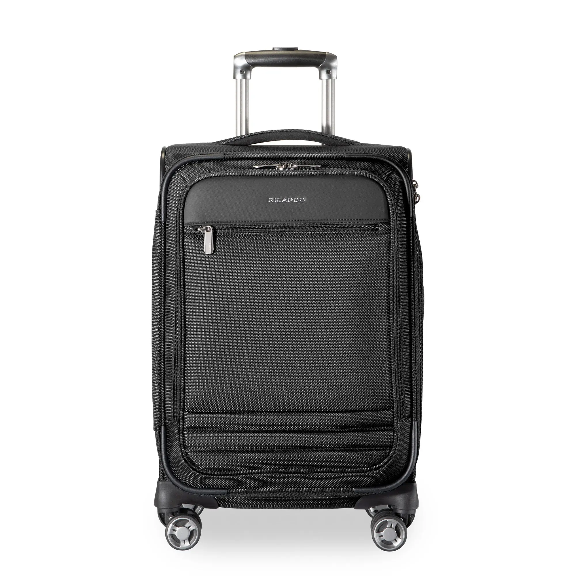 Ricardo Beverly Hills Ashbury Softside Expandable Suitcase with TSA Lock & Dual Spinner Wheels, 20-inch Carry-on