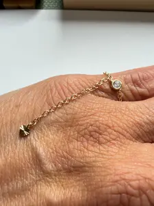 Petite Drip Pinky Ring