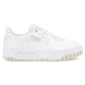 PUMA Womens Cali Dream Infuse Lace Up Sneakers Shoes Casual - White