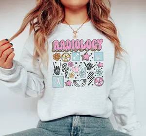 Radiology T-Shirt OR Sweatshirt - Radiology department shirt Radiology tshirt Fabric Cotton