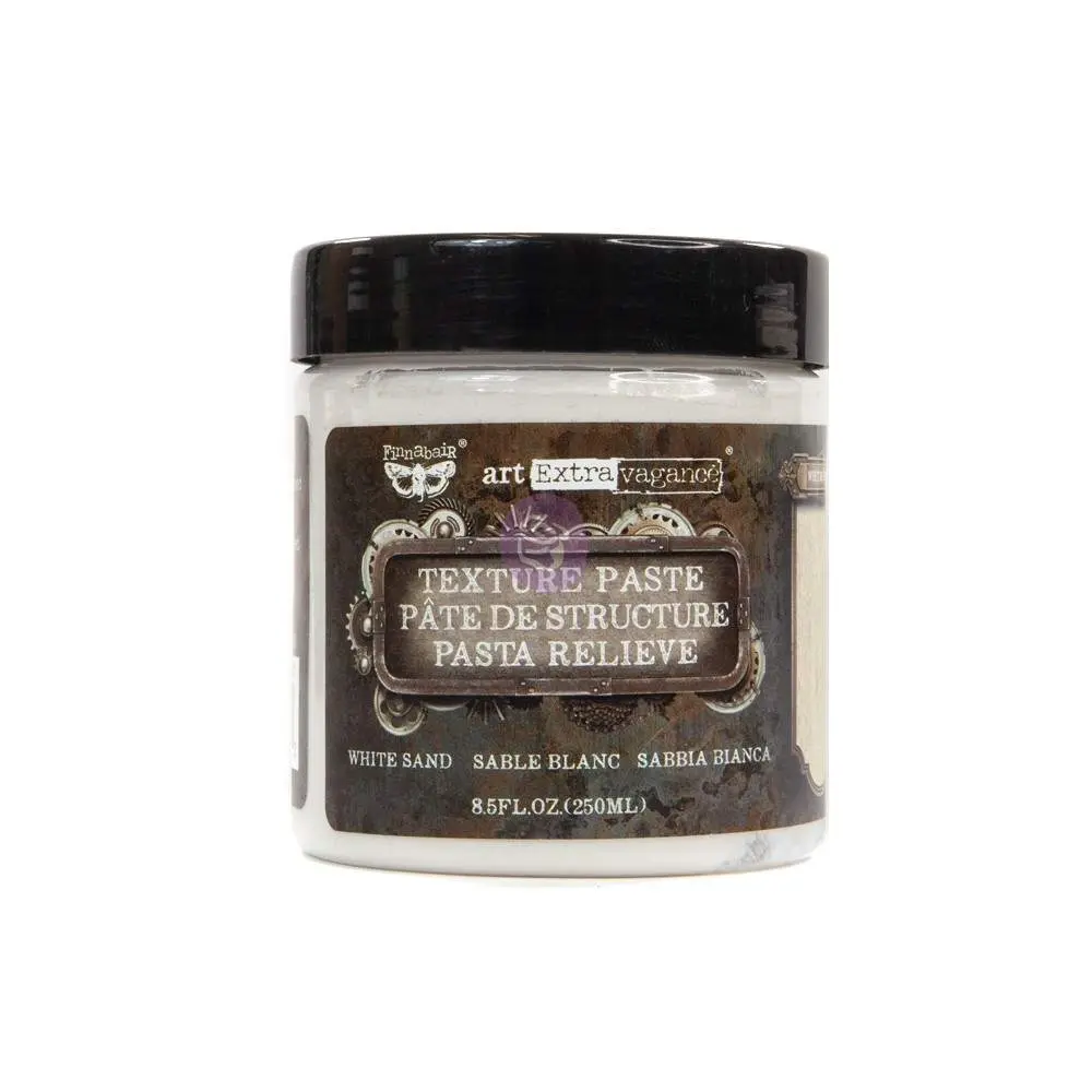 Art Extravagance- Texture Paste - White Sand 8.45oz (250ml) 655350961473