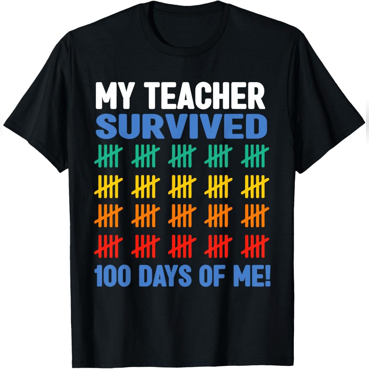 100 Days Of School 100th Day Of School Costume T-Shirt Comfy Everyday T-Shirts