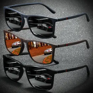 3 Pack Square Polarized Sunglasses Anti Glare UV400 Protection Eyewear For Summer Party Vacation Driving And Fishing