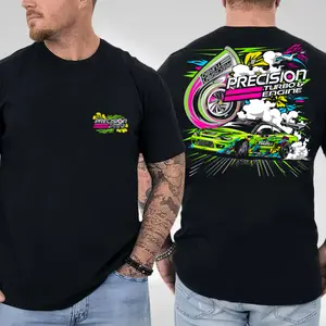Precision Turbo Drift T-Shirt, Performance Drift Car Graphic Tee, Gift for Car Enthusiasts, Gift for Drift Fans, Gift for Gearheads