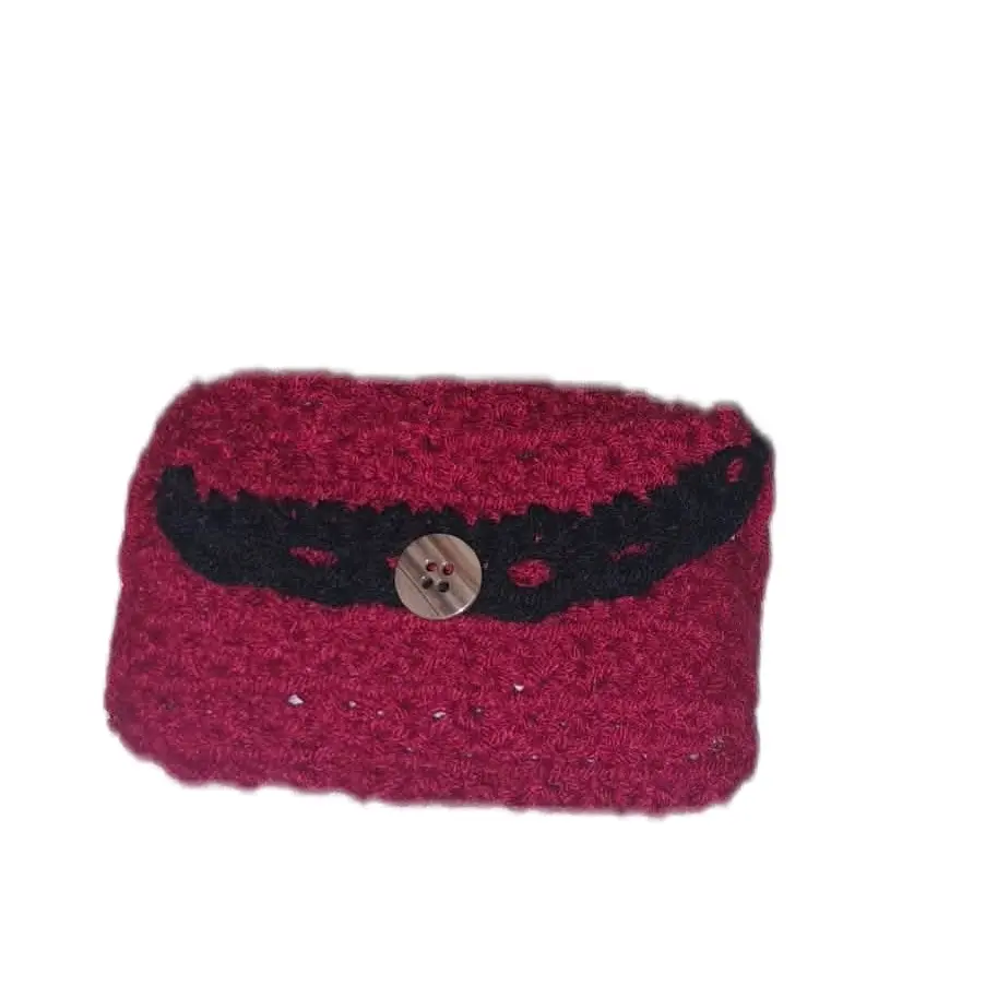 crochet card holder