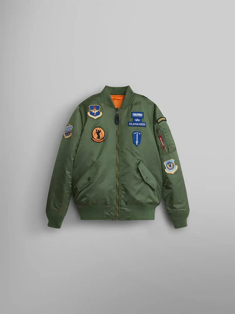 MA-1 SQUADRON BOMBER JACKET YOUTH MA-1 SQUADRON BOMBER JACKET YOUTH