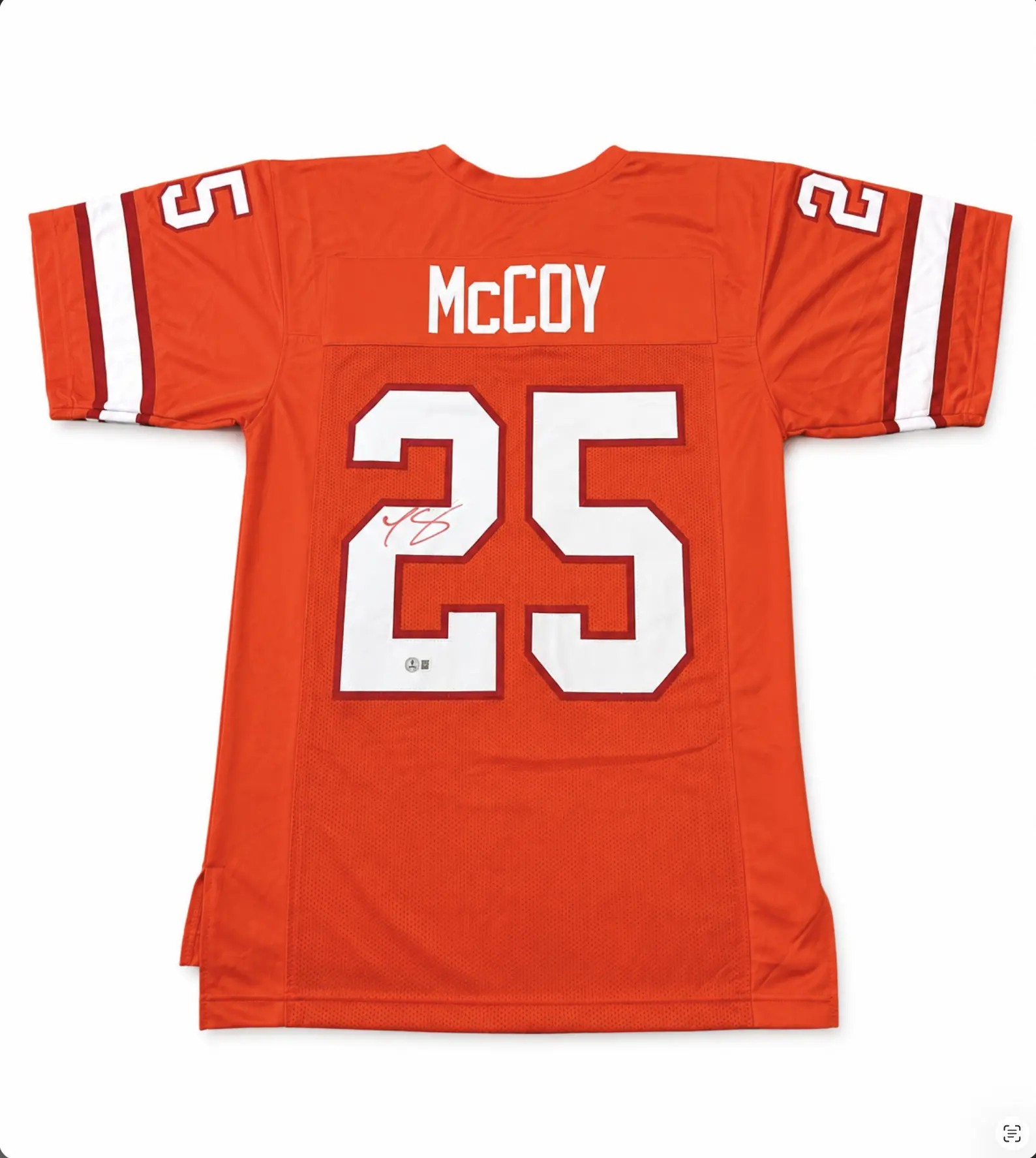 LeSean McCoy Signed Buffalo Bills Jersey | Beckett Witnessed Authenticated (BAS) | Autographed NFL Memorabilia