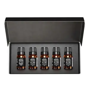 AirScent Hotel Diffuser Oil Gift Set - Inspired by The Most Popular 5-Star Hotel Scents - 10 mL, 0.34 fl oz Fragrance Oil Set - My Way, The Beach Villas and Other Luxury Hotel Scents