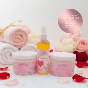 Rose-Infused Mini Spa Kit – Island Rose “Tease Me” Bundle