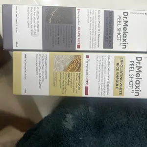 Product Review of [Dr.Melaxin Official] Peel Shot Glow Rice Ampoule Duo - Serums for Brightening, Exfoliating, and Moisturizing - Suitable for All Skin Types from S**7