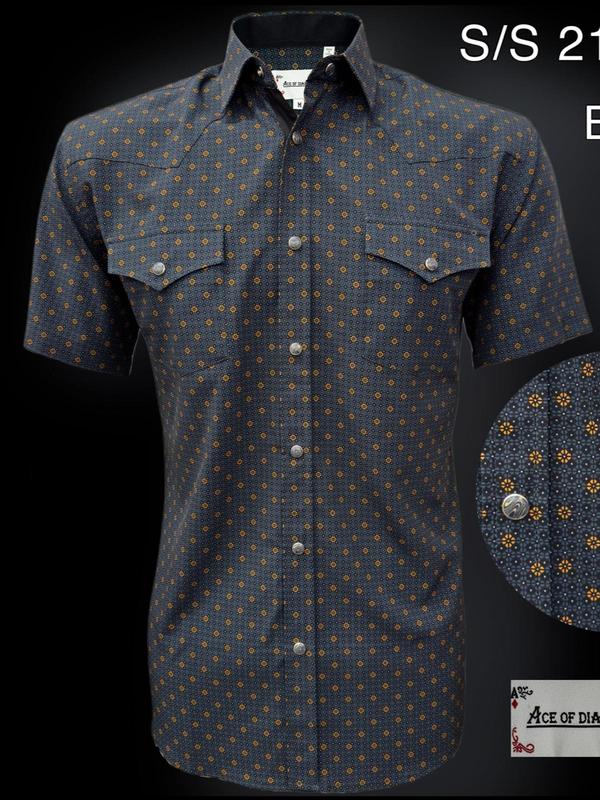 Men's Black Short Sleeve Button Up Shirt