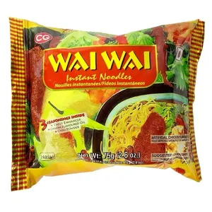 Nepali Wai Wai Instant Noodles - Spicy Noodles with Chili Flavor, Ideal for Pansit and Other Dishes - Food noodle 10 packs