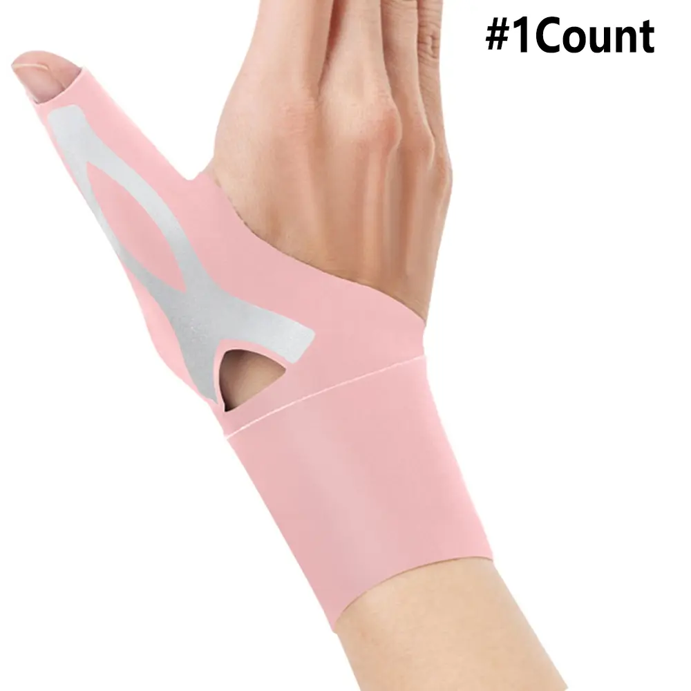 1PCS Adjustable Thumb Stabilizer Wrist Brace for Carpal Tunne - Ultra-Thin Breathable Support for Gaming, Sports, Office Work Wrist And Thumb Brace Wrist Wraps