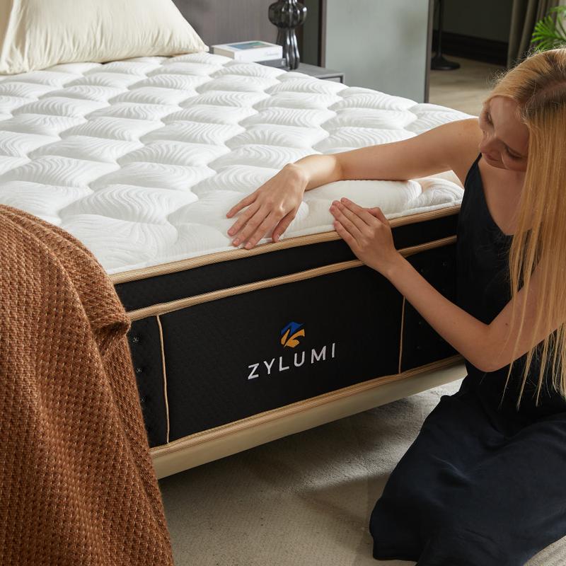 Clearance Sale | Final Stock | Hybrid Mattress 2.0 10–14 Inch Mattress in a Box, Memory Foam & Individual Pocket Springs, Motion Isolation, Pressure Relief, Queen Bed Mattress