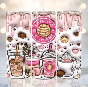 Cafecito y Chisme Tumbler Drinkware