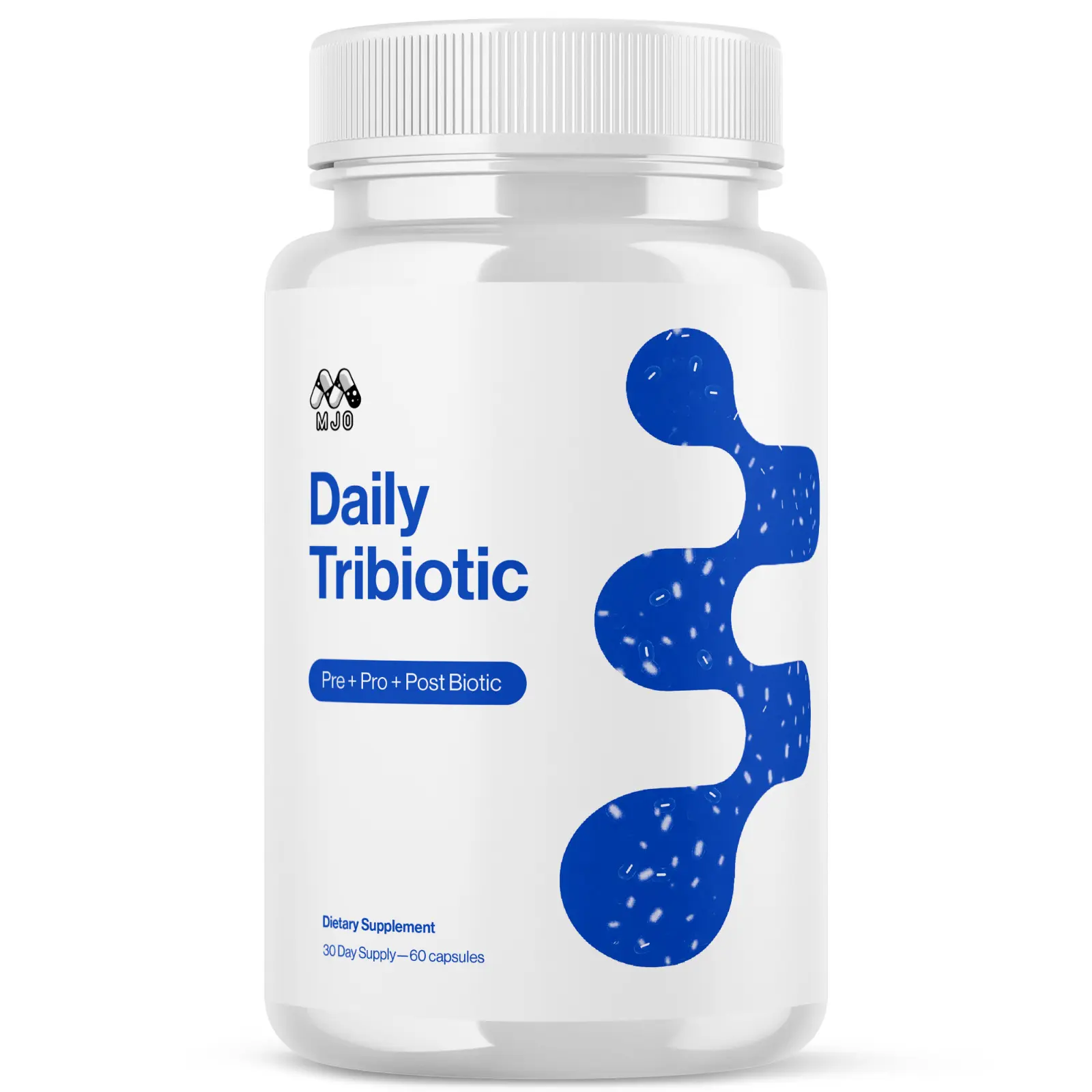 Daily Tribiotic Probiotic Supplement Gut Health Max Support 60 Capsules Healthcare