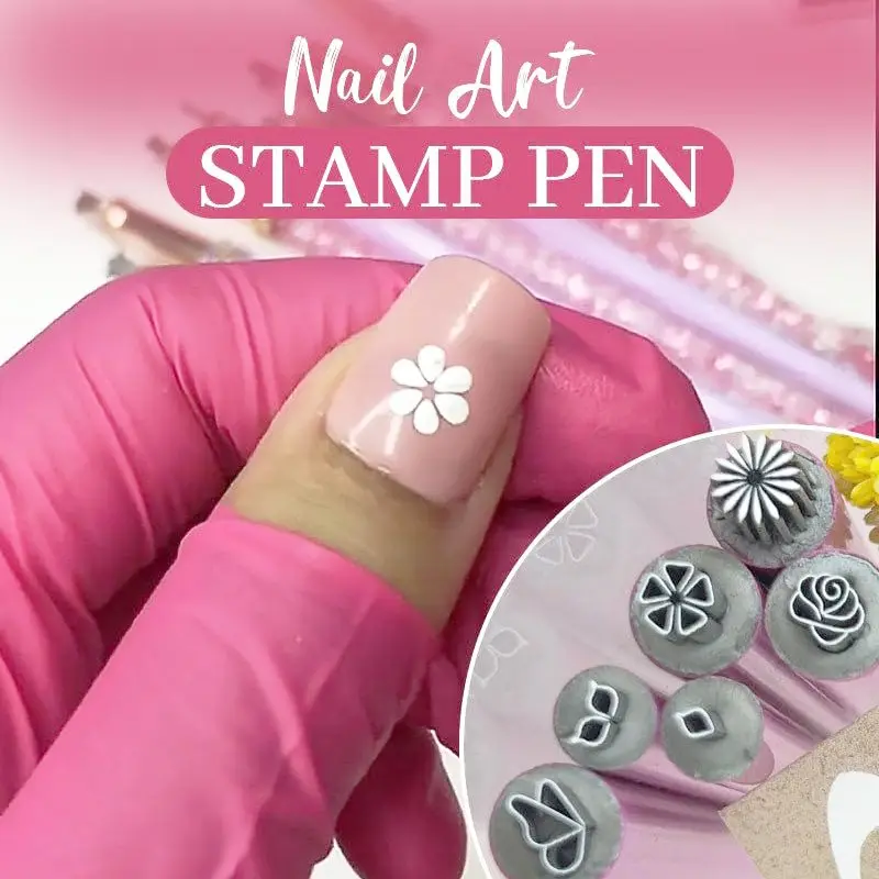 Nail Art Stamping Pen Set, Manicure, Multiple Pattern Designs, Nail Graffiti Accent Tool, Beauty & Personal Care, Foot Hand and Nail Care Accessories, Nail Art Supplies, Home Nail Art