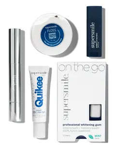 Supersmile On-the-Go Oral Teeth Whitening Kit - Gentle Hyaluronic Acid Multi-Pack Beauty & Personal Care Set